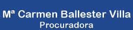 Mª Carmen Ballester Villa, procuradora